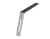 Удлинитель кронштейна желоба прямой металлический