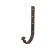 Кронштейн желоба усиленный МАКСИ, коричневый D152мм