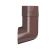 Слив трубы ТН ПВХ, коричневый D82мм