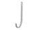 Кронштейн желоба металлический, белый D125мм
