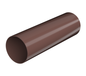 Труба водосточная ТН, коричневая D82мм (3 м.)