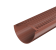 Решетка желоба защитная (0,6 м.п) ТН ПВХ, красная D125мм