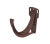 Кронштейн желоба ТН ПВХ, коричневый D125мм