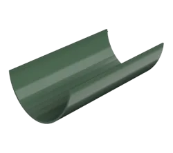 Желоб ТН ПВХ зеленый D125мм (3м)